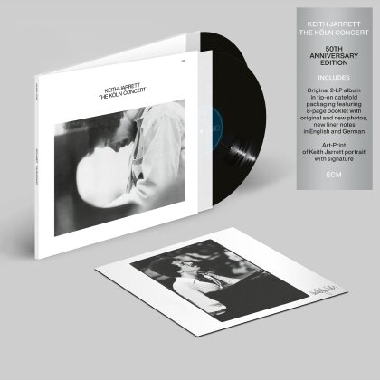 Keith Jarrett - K&ouml;ln Concert (2025 Reissue, ECM Records, Gatefold, 2 LPs)