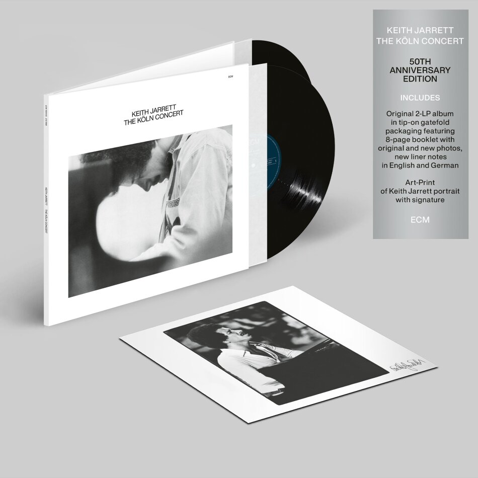 Keith Jarrett - Köln Concert 2025 Reissue, ECM Records, Gatefold, 2 LPs