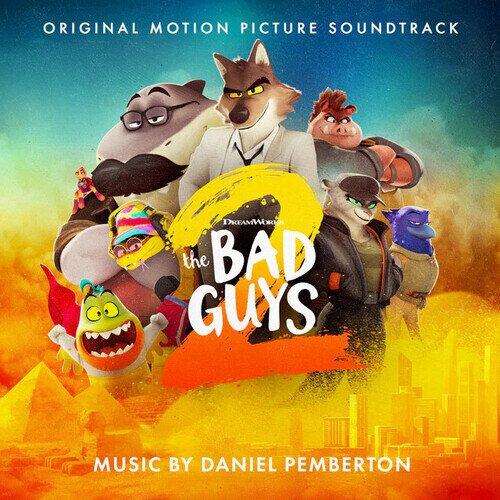 Daniel Pemberton - Bad Guys 2 - OST Gatefold, Red/Orange/Clear Vinyl, LP