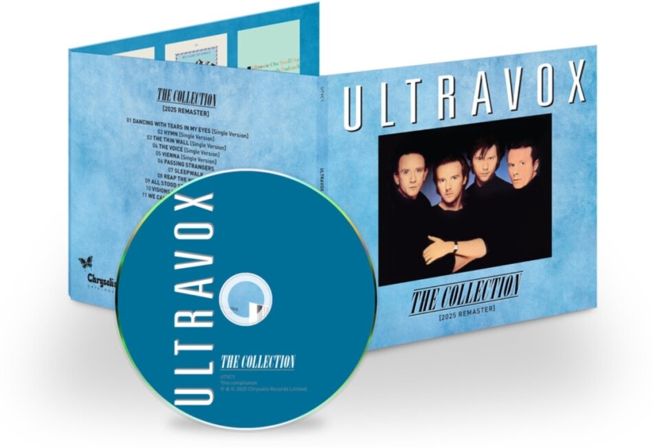 Ultravox - The Collection 2025 Reissue, Chrysalis, Digipack