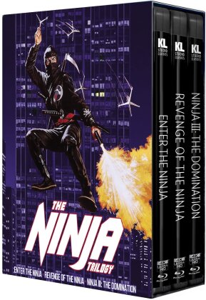 The Ninja Trilogy - Enter the Ninja (1981) / Revenge of the Ninja (1983) / Ninja 3: The Domination (1984) (3 4K Ultra HDs + 3 Blu-rays)