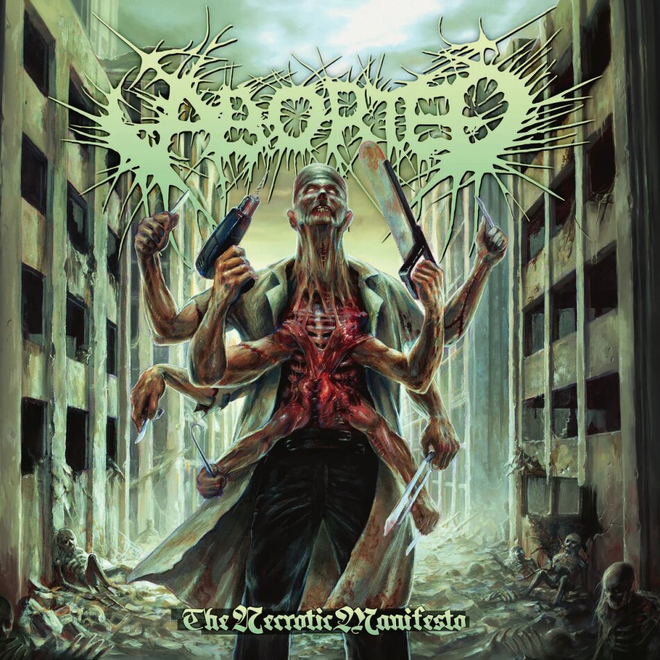 Aborted - Necrotic Manifesto 2025 Reissue, Supreme Chaos Records, LP
