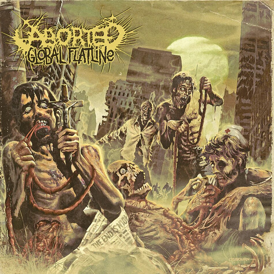 Aborted - Global Flatline 2025 Reissue, Supreme Chaos Records, LP