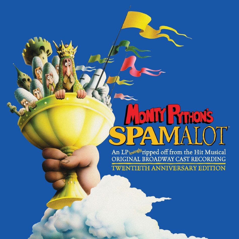 Monty Python's Spamalot - O.B.C.R. Deutsche Grammophon, Anniversary Edition, Limited Edition, Gold Colored Vinyl, 2 LPs
