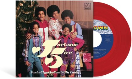 Jackson 5 - Santa Claus Is Comin' To Town/Christmas Won't Be (7" Single)