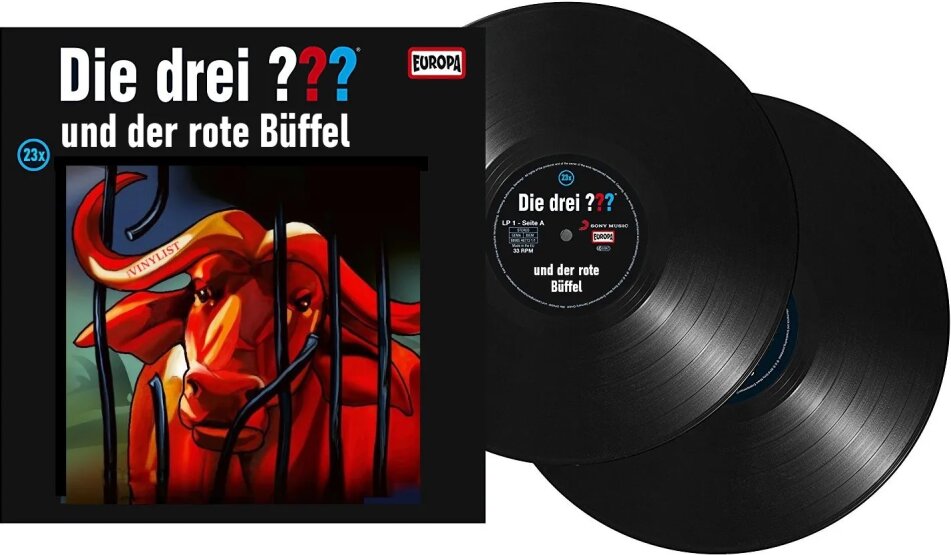 Die Drei ??? - Folge 237: und der rote Büffel 2 LPs