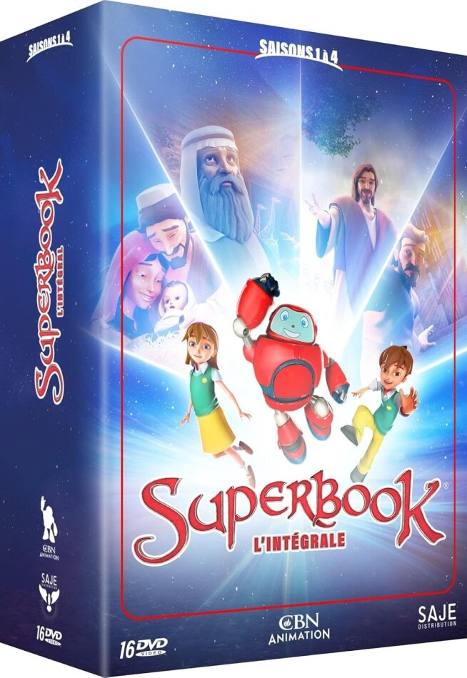 Superbook - Saisons 1-4 4 DVDs