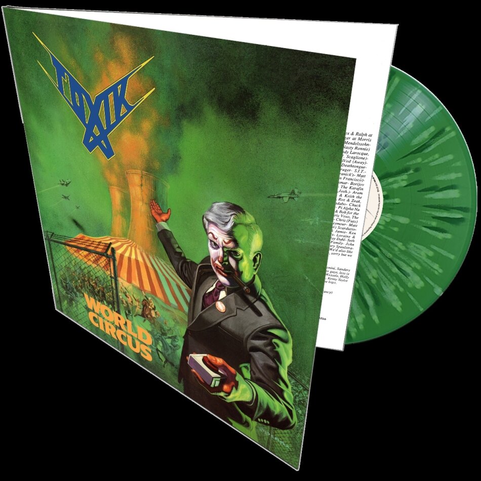 Toxik - World Circus 2025 Reissue, Green/Black Vinyl, LP