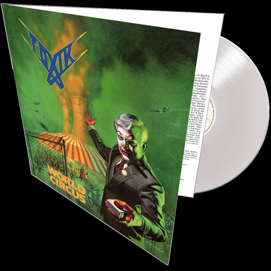 Toxik - World Circus 2025 Reissue, Clear Vinyl, LP