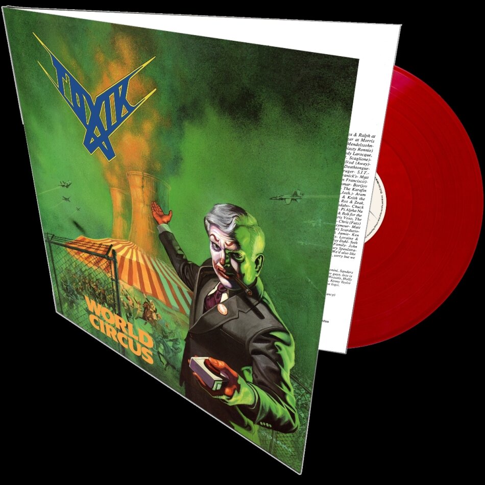 Toxik - World Circus 2025 Reissue, Red Vinyl, LP