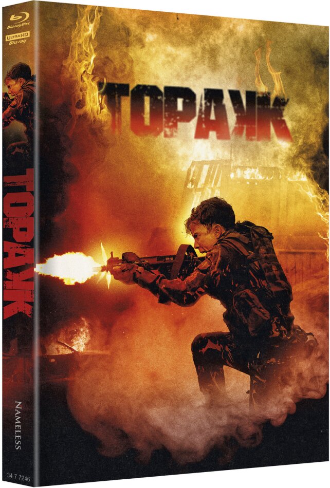 Topakk (2023) Cover B, Édition Limitée, Mediabook, 4K Ultra HD + Blu-ray