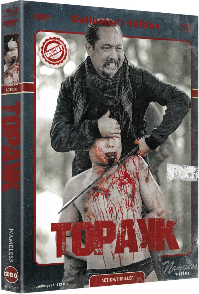 Topakk (2023) Cover C, Édition Collector Limitée, Mediabook, 4K Ultra HD + Blu-ray