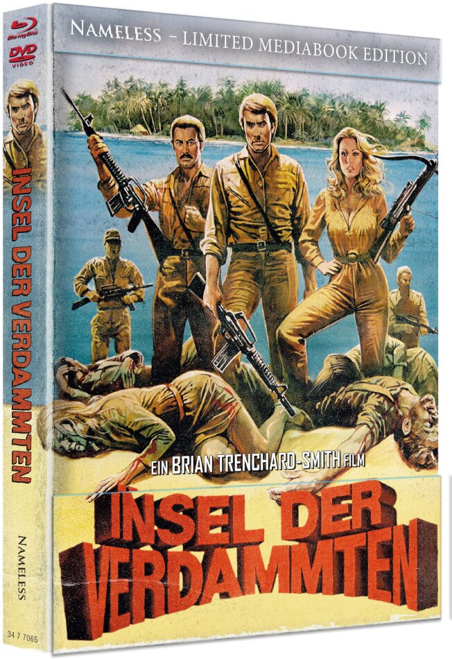 Insel der Verdammten (1982) Cover B, Limited Edition, Mediabook, Blu-ray + DVD + CD