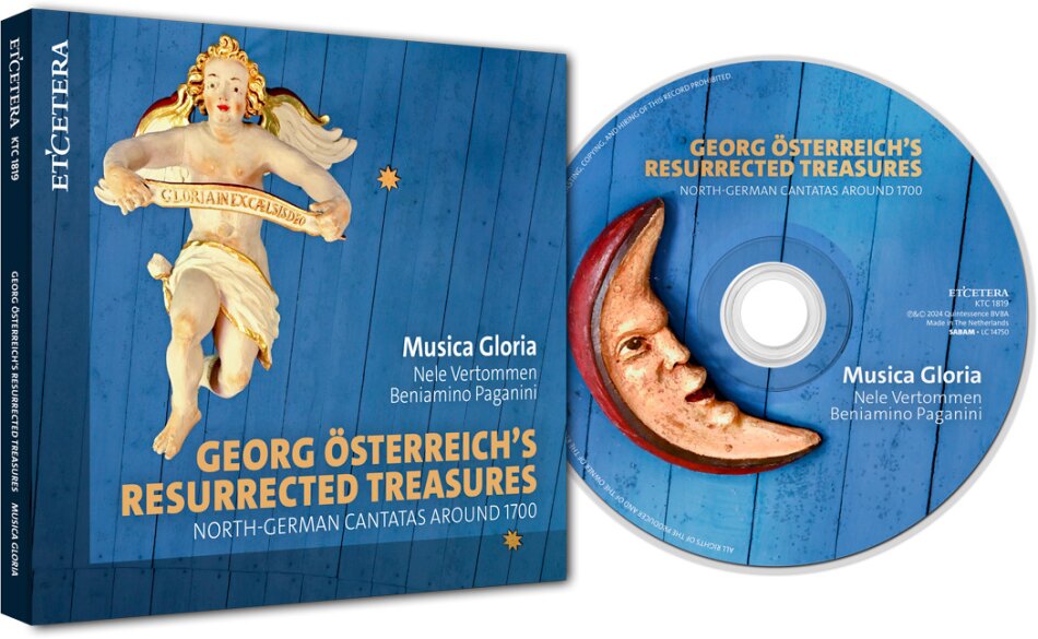 Nele Vertommen, Beniamino Paganini, Musica Gloria, Johann Theile (1646-1724), … - Georg Österreich's Resurrected Treasures - North German Cantatas Around 1700