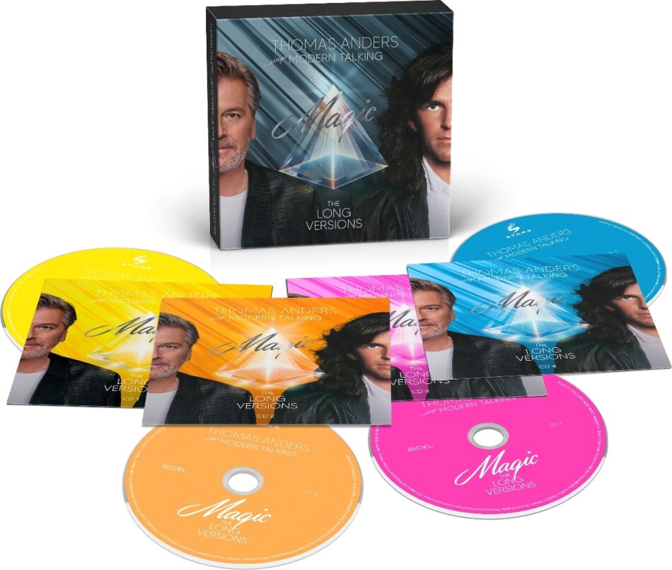 Thomas Anders - ... sings Modern Talking: MAGIC The Long Versions 4 CDs