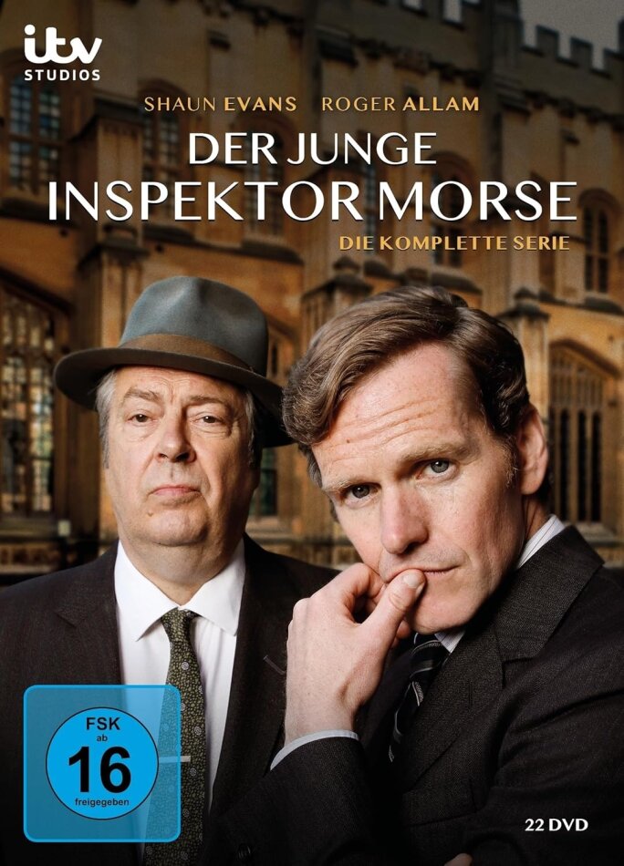 Der junge Inspektor Morse - Die komplette Serie 22 DVDs