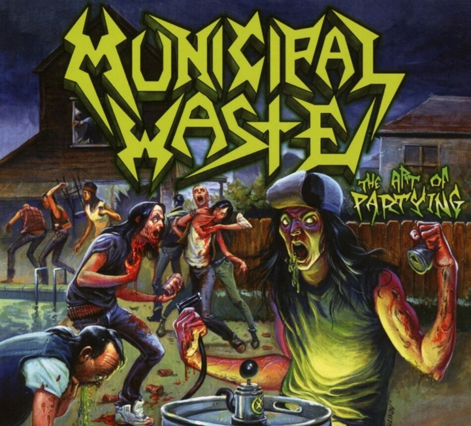 Municipal Waste - Art Of Partying 2025 Reissue, Earache Records, Colored, LP