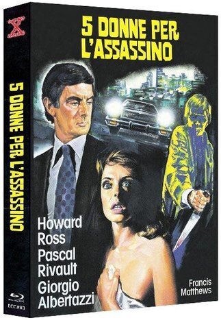 5 donne per l'assassino (1974) Cover C, The X-Rated Eurocult Collection, Limited Edition, Mediabook, 2 Blu-rays