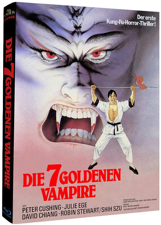 Die 7 goldenen Vampire (1974) Cover C, Hammer Edition, Limited Edition, Mediabook