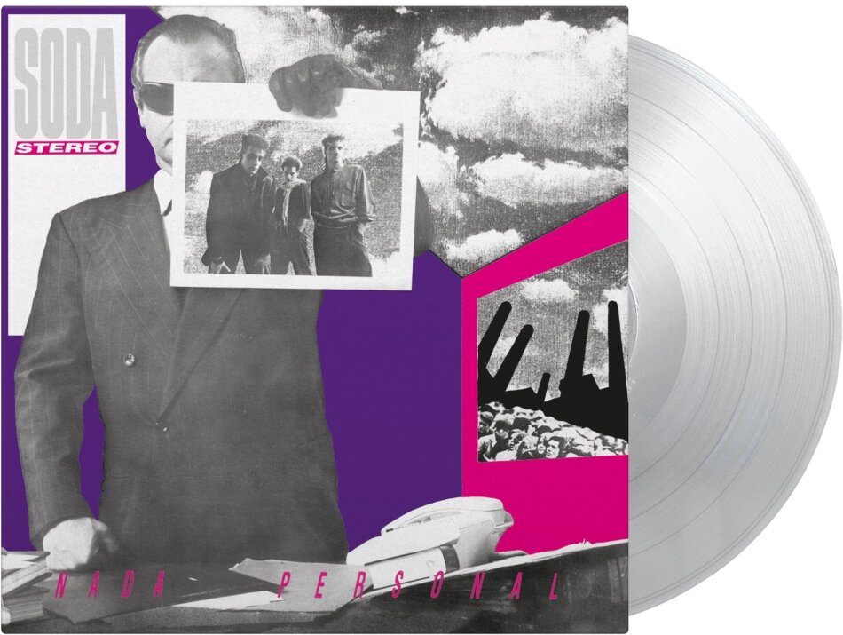 Soda Stereo - Nada Personal 2025 Reissue, Music On Vinyl, Remastered, Crystal Clear Vinyl, LP