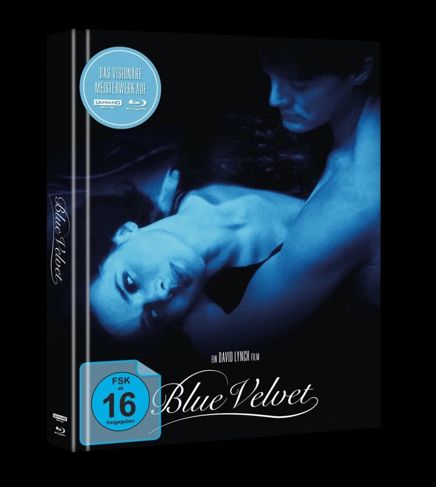 Blue Velvet (1986) Cover B, Limited Edition, Mediabook, 4K Ultra HD + 2 Blu-rays