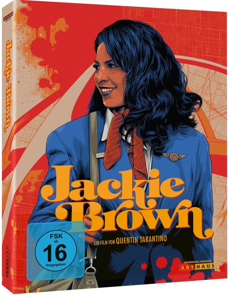 Jackie Brown (1997) Limited Edition, Steelbook, 4K Ultra HD + Blu-ray