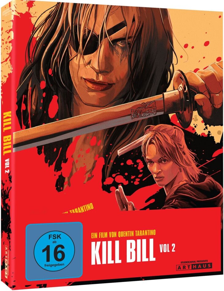 Kill Bill - Vol. 2 (2004) Limited Edition, Steelbook, 4K Ultra HD + Blu-ray