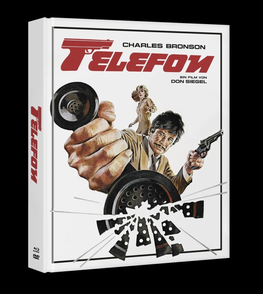 Telefon (1977) Limited Edition, Mediabook, Blu-ray + DVD