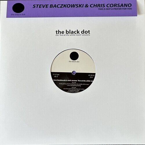 Steve Baczkowski & Chris Corsano - This Is Not A Prayer For You LP