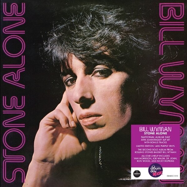Bill Wyman - Stone Alone 2025 Reissue, Demon/Edsel, 50th Anniversary Edition, Pink Vinyl, 2 LPs