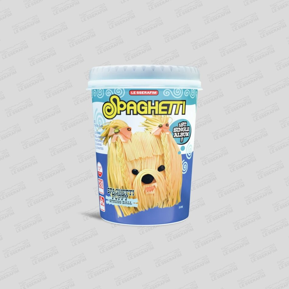 Le Sserafim (K-Pop) - 1st Single Album 'SPAGHETTI' Stress Ball Version