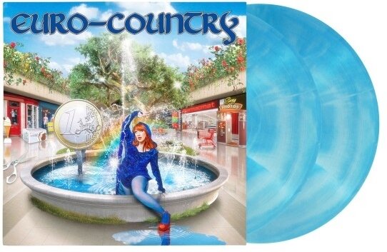 Cmat - Euro-Country Cloudy Blue Vinyl, 2 LPs