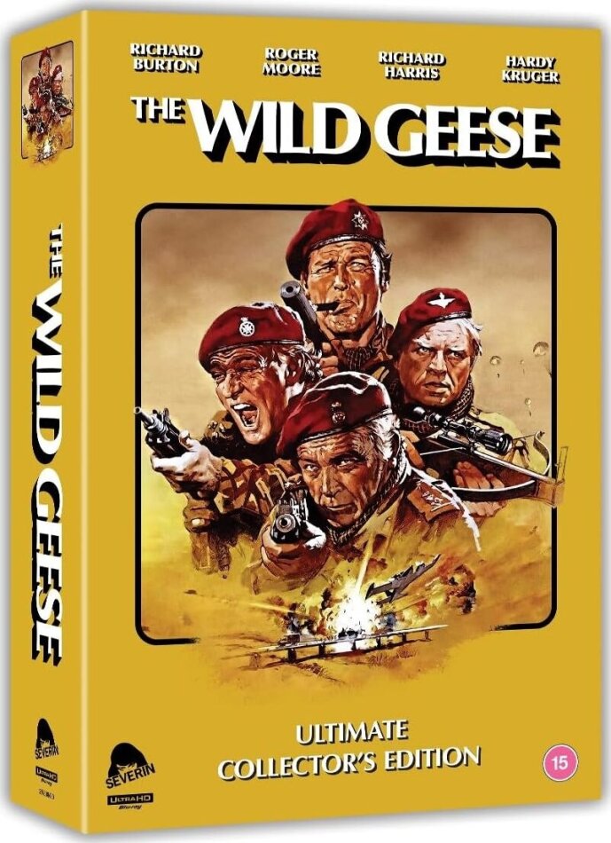 The Wild Geese (1978) Ultimate Collector's Edition, 4K Ultra HD + Blu-ray + CD