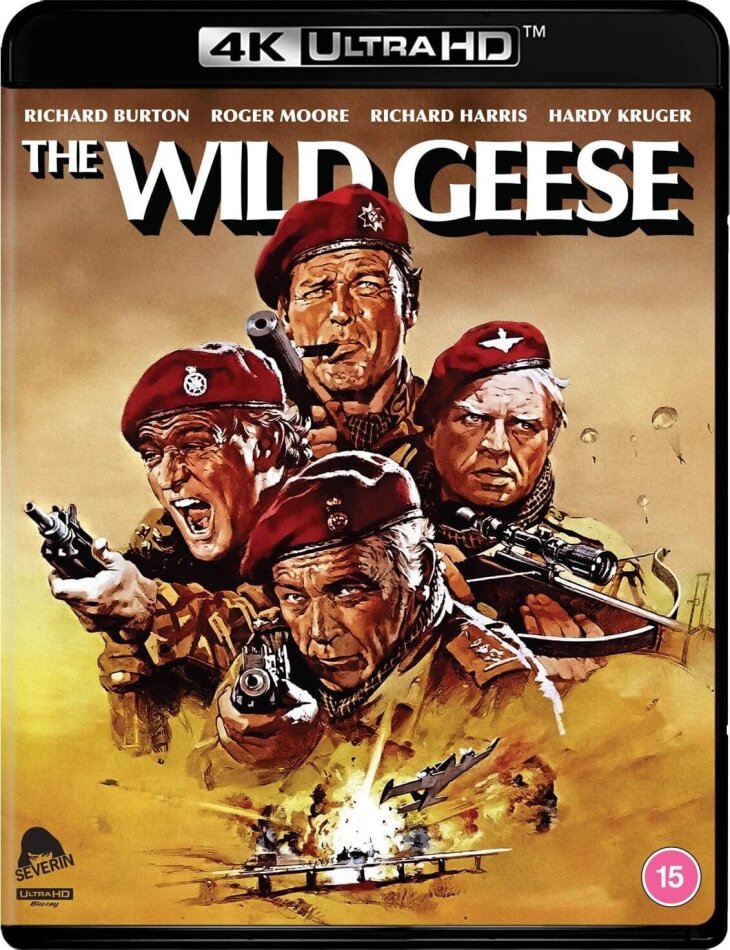 The Wild Geese (1978) 4K Ultra HD + Blu-ray