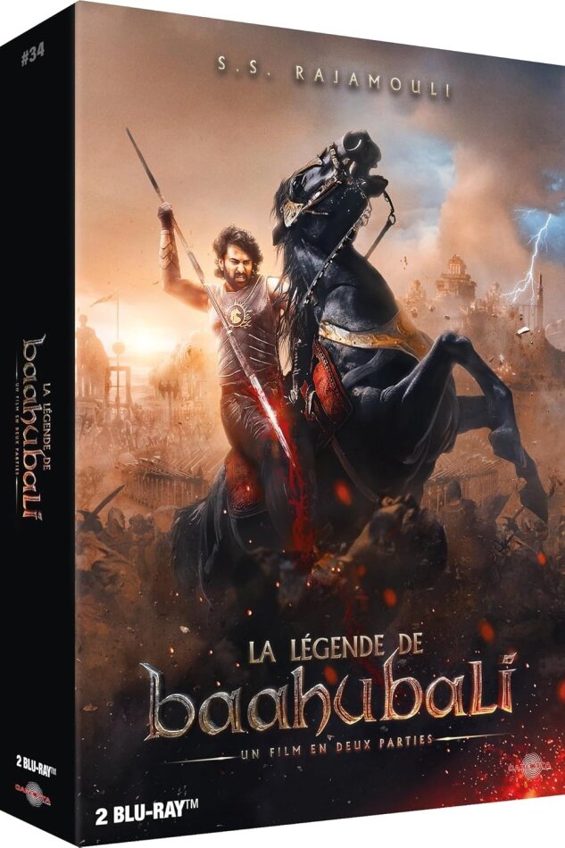 La légende de Baahubali - Partie 1 & 2 Édition Prestige Limitée, 2 Blu-rays
