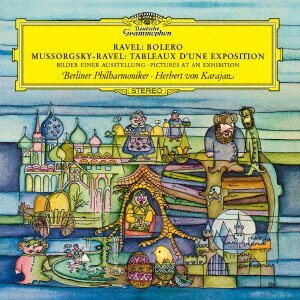 Maurice Ravel (1875-1937), Modest Mussorgsky (1839-1881), Herbert von Karajan & Berliner Philharmoniker - Bolero / Pictures At An Exhibition (Japan Edition, Hybrid SACD)
