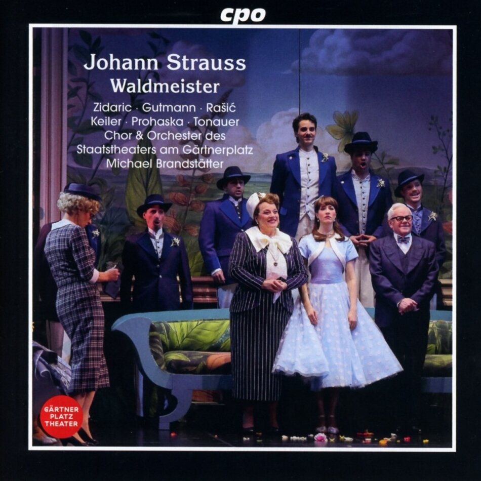 Johann Strauss II (1825-1899) (Sohn), Michael Brandstätter & Orchester des Staatstheaters am Gärtnerplatz - Waldmeister (Operetta)