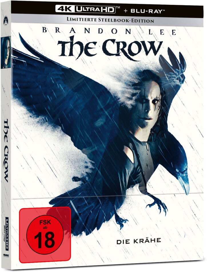The Crow (1994) Limited Edition, Steelbook, 4K Ultra HD + Blu-ray