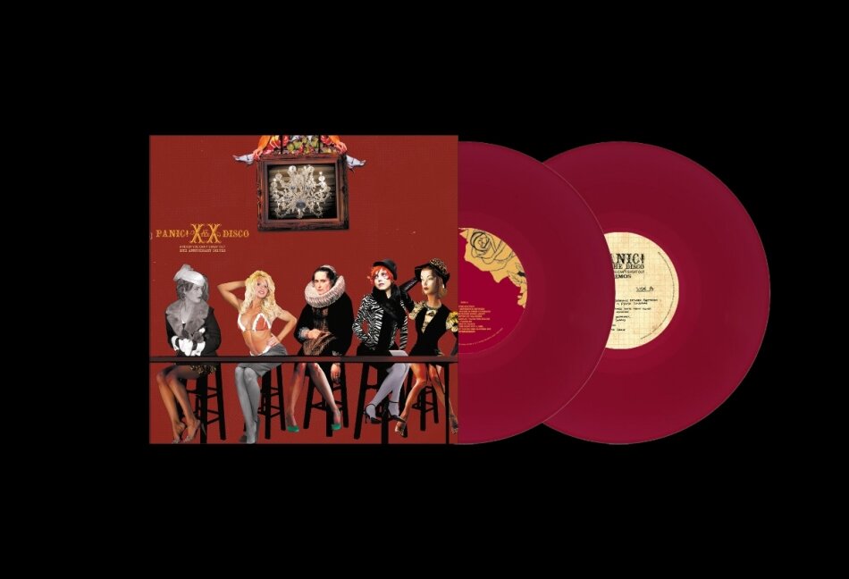 Panic At The Disco - A Fever You Can't Sweat Out 2026 Reissue, Atlantic, 20th Anniversary Edition, Deluxe Edition, Red Vinyl, 2 LPs