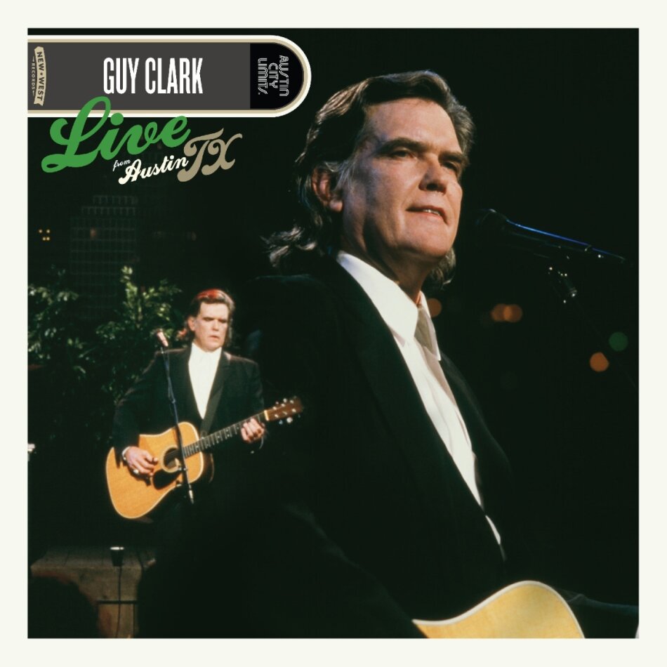 Guy Clark - Live From Austin Tx 2025 Reissue, New West Records, Colored, 2 LPs