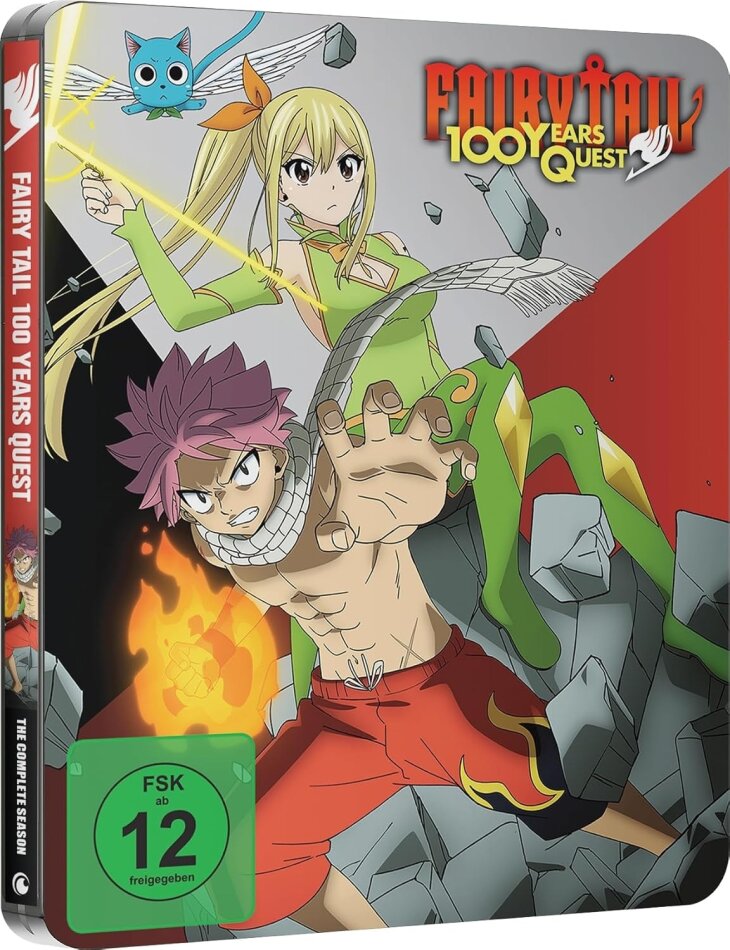 Fairy Tail: 100 Years Quest Complete edition, Limited Edition, Steelbook, 4 DVDs