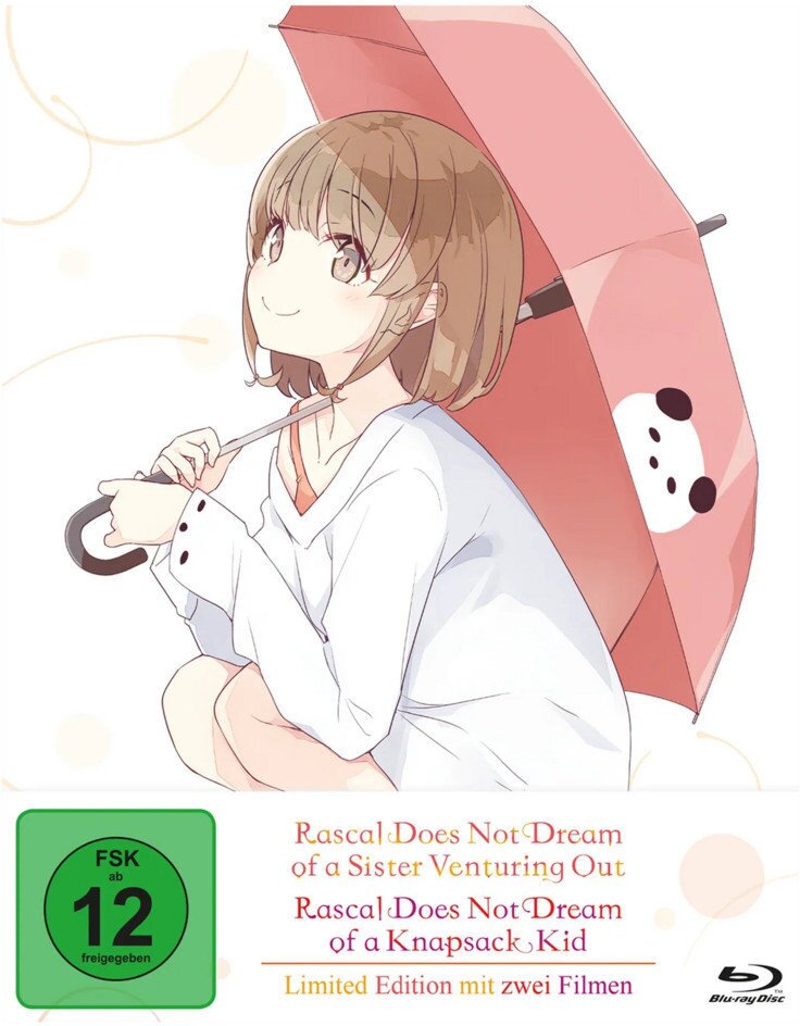 Rascal Does Not Dream of a Knapsack Kid / Rascal Does Not Dream of a Sister Venturing Out Limited Edition, 2 Blu-rays