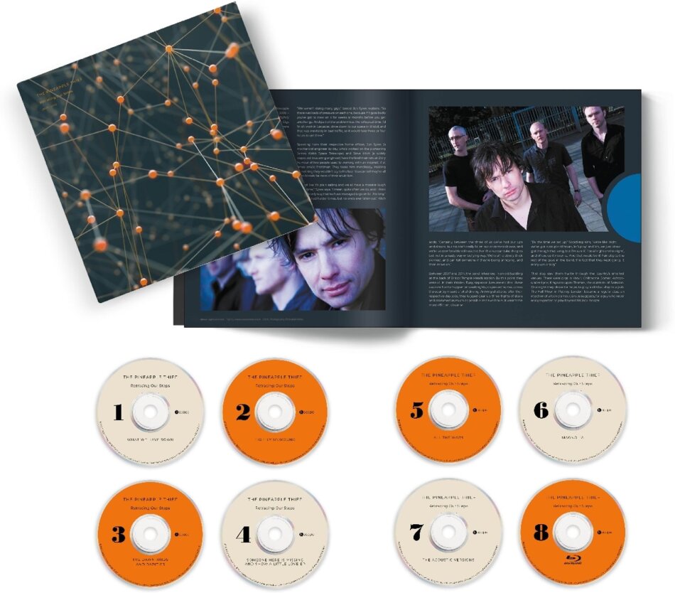 Pineapple Thief - Retracing Our Steps Boxset, 7 CDs + Blu-ray + Book