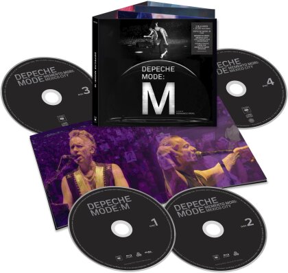Depeche Mode - Memento Mori: Mexico City (2 CDs + 2 Blu-rays)