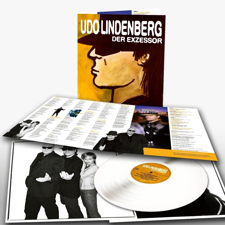 Udo Lindenberg - Der Exzessor 2025 Reissue, Sony, Weisses Vinyl, LP