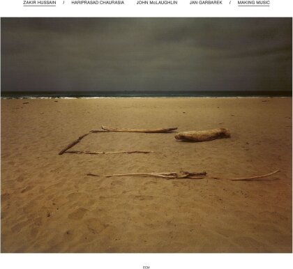 Zakir Hussain, Hariprasad Chaurasia, John McLaughlin & Jan Garbarek - Making Music (2025 Reissue, ECM Luminessence Series, LP)