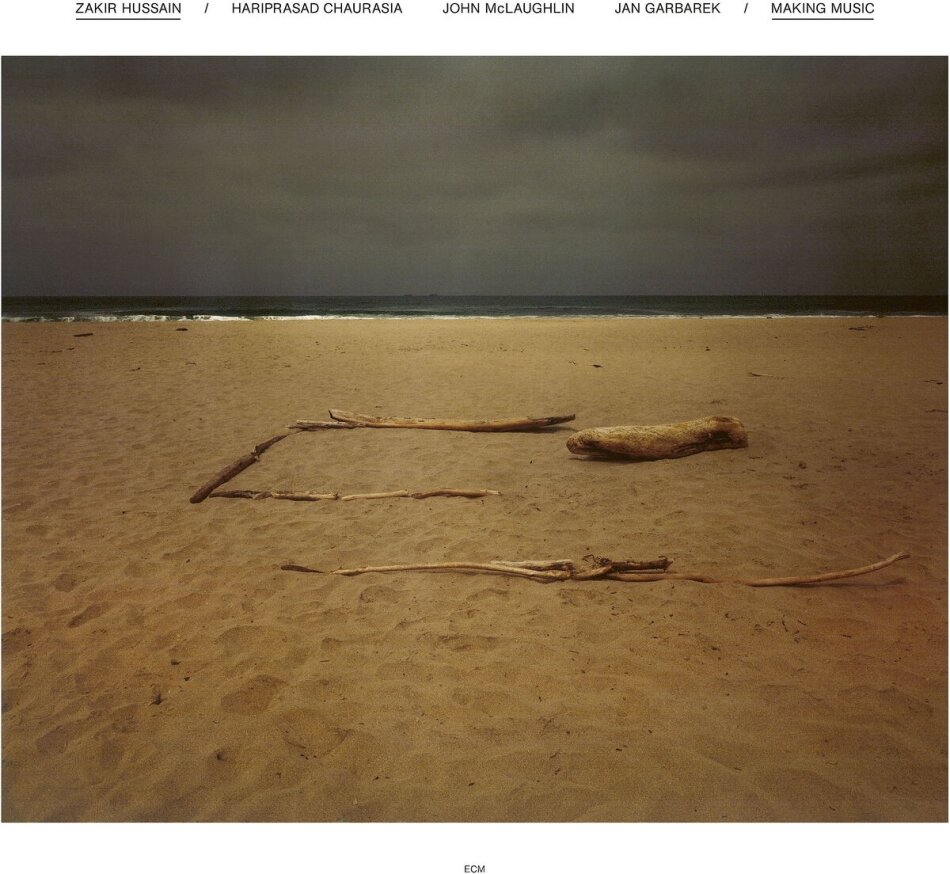 Zakir Hussain, Hariprasad Chaurasia, John McLaughlin & Jan Garbarek - Making Music 2025 Reissue, ECM Luminessence Series, LP