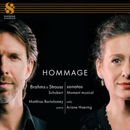 Johannes Brahms (1833-1897), Richard Strauss (1864-1949), Franz Schubert (1797-1828), Matthias Bartolomey & Ariane Haering - Hommage - Sonatas, Moment Musical