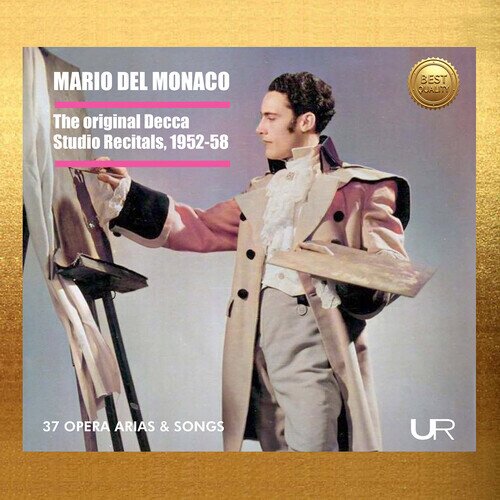 Mario Del Monaco - Original Decca Studio Recitals 1 2 CDs
