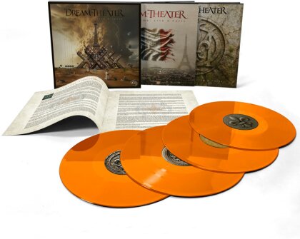 Dream Theater - Quaranti&egrave;me: Live &agrave; Paris (Indies Exclusive, Orange Vinyl, 4 LPs)